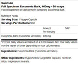 Full Spectrum Eucommia Bark 400 mg 60 tobolek