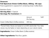 Full Spectrum Green Coffee Bean 400 mg 60 capsules