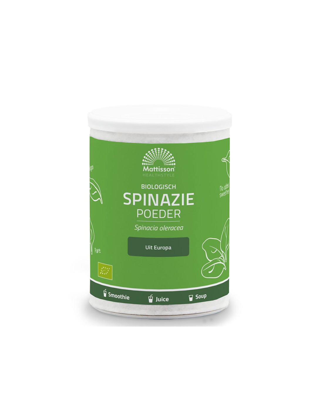 For anemia and indigestion - Spinach (leaves) BIO, 10g x 125g powder