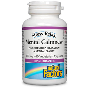 Mental Calmness / L-Theanine 125 mg - 60 capsules - Nutra Best Europe