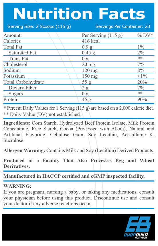 100% Beff Gainer - 2.720 kg