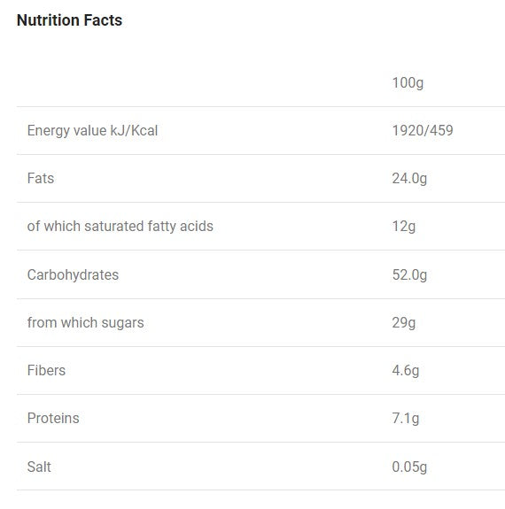 Flap Jack - Energy Oat Bar Chocolate with Orange - 90 grams