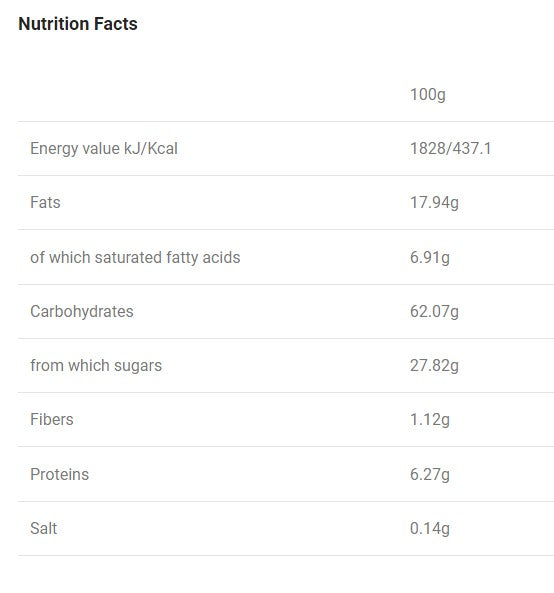 Flap Jack - Energy Oat Bar hazelnut - 80 grams