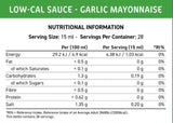 Fit Cuisine Low-Cal Sauce | Garlic & Mayonnaise - 425 мл - Feel You