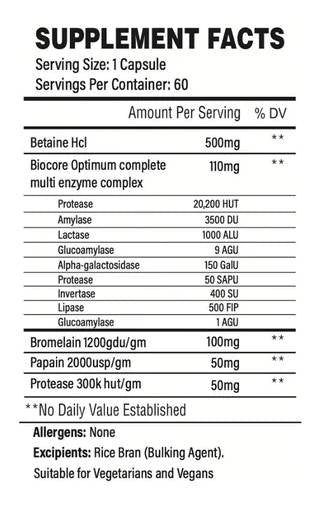 „Digest Pharma Pro“ - 60 kapsulių