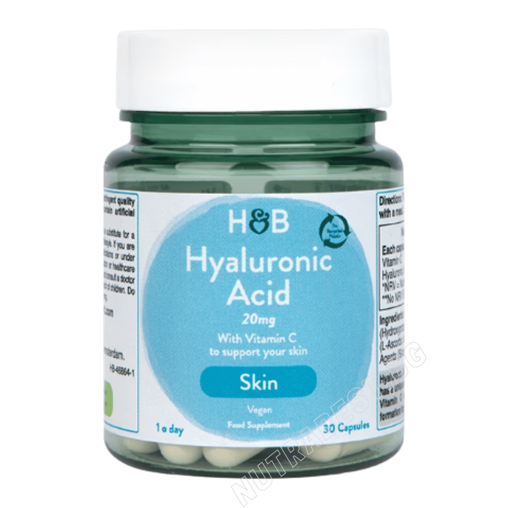 Hyaluronic Acid 20 mg / with Vitamin C - 30 капсули - Feel You