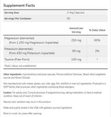 Magnesium & Potassium Aspartate - 120 capsules