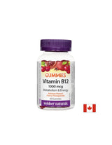 In bloedarmoede en ter ondersteuning van het zenuwstelsel - vitamine B12 1000 µg, 60 jelly tabletten