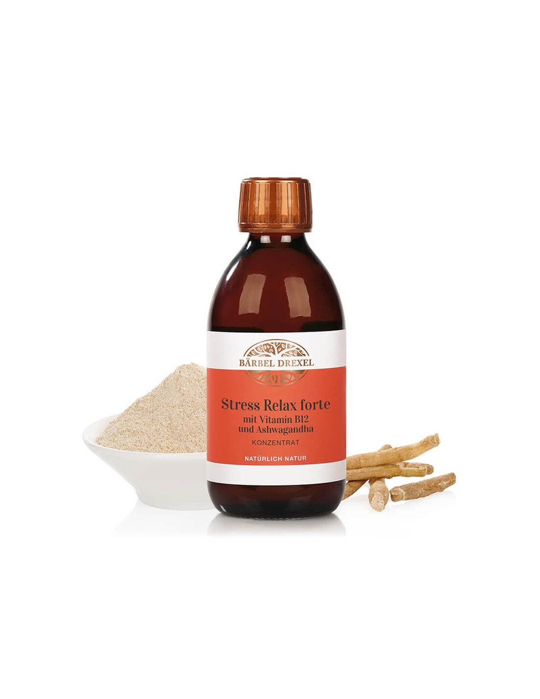 Fórmula relajante contra la tensión nerviosa y la fatiga - Con vitamina B12 y ashwagandha, 150 ml <tc>Bärbel Drexel</tc>