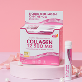 Fish Collagen 12,500 mg with Retinol, Elastin and Hyaluronic Acid - 20 x 25 ml