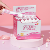 Fish Collagen 12,500 mg with Retinol, Elastin and Hyaluronic Acid - 30 x 25 ml