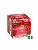 Fruit tea with raspberries and red currants – Natural freshness, 12 sachets