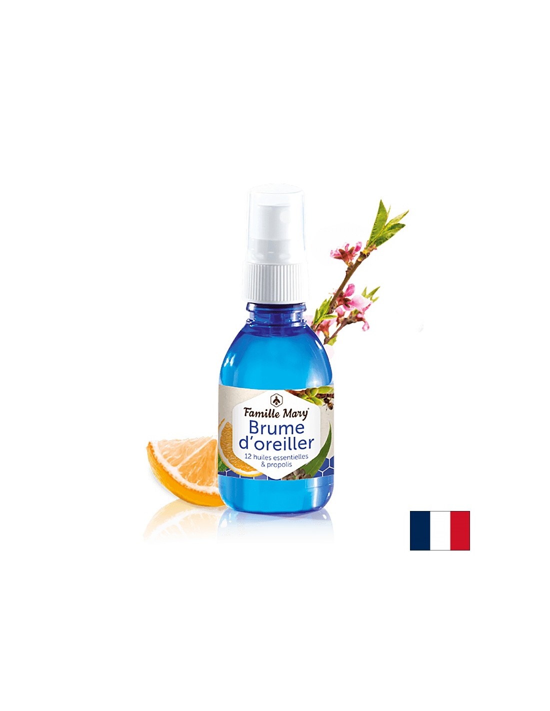 Entspanlech Schlofspray mat 12 wesentlechen Ueleger - Rume OREiller, 50 ml