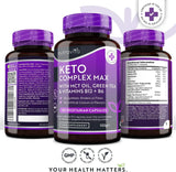 Keto Complex Max /120 kapslí, 60 dávek/ <tc>Nutravita</tc>