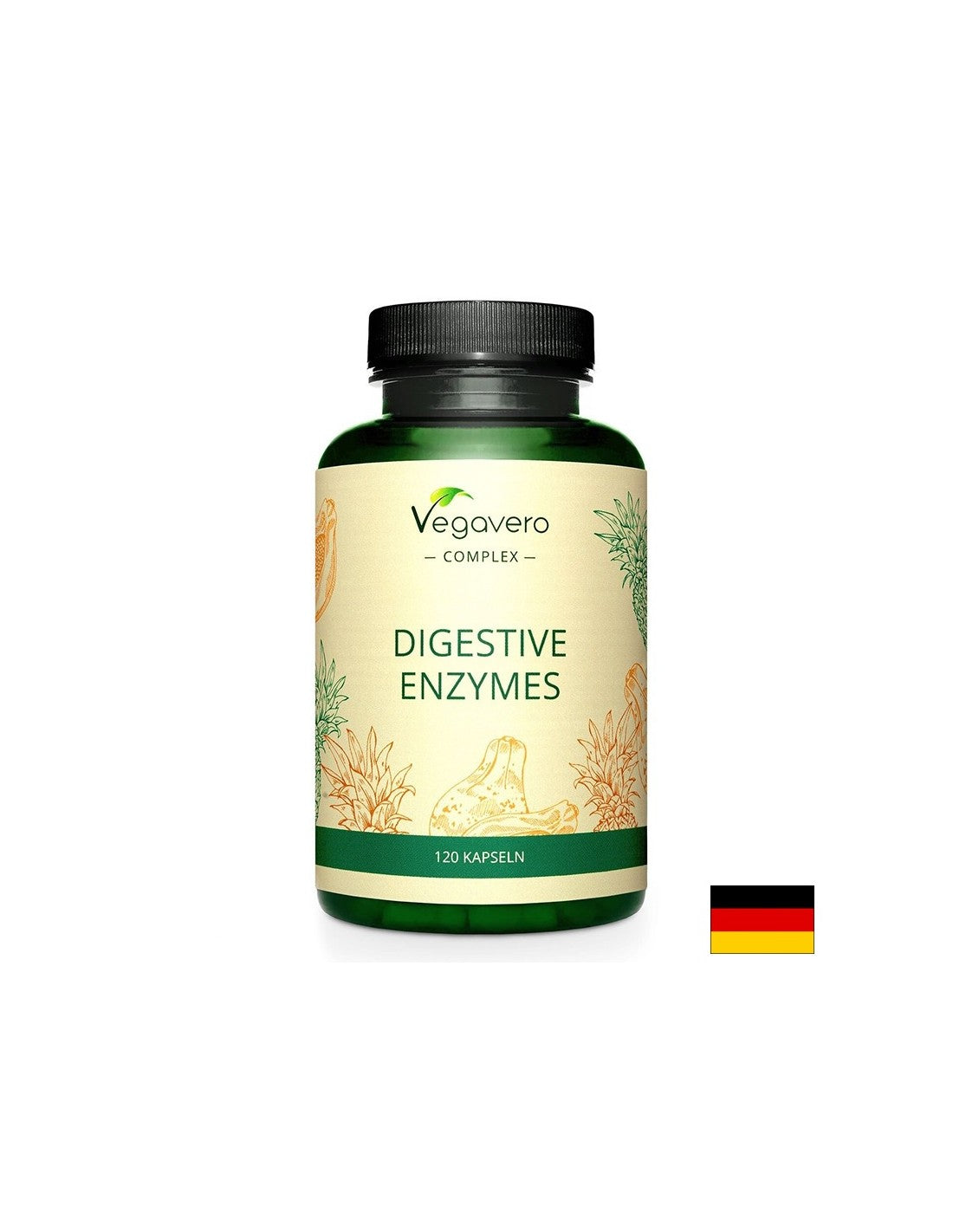 Complejo de enzimas digestivas, 120 cápsulas