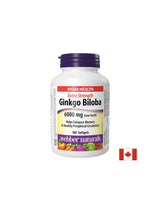 Pamięć i stężenie - Ginkgo Biloba, 120 mg x 180 kapsułek miękkich