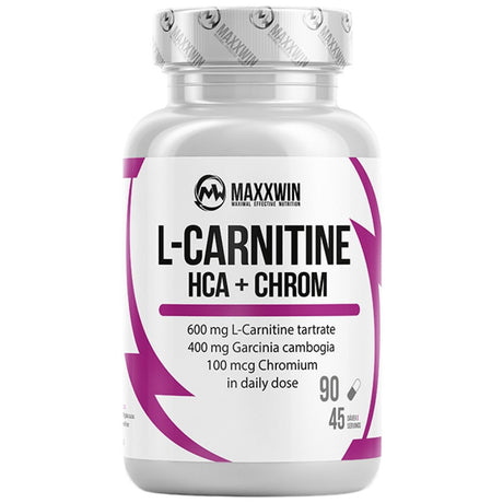 L-Carnitine + HCA + Chromium - 90 капсули - Feel You