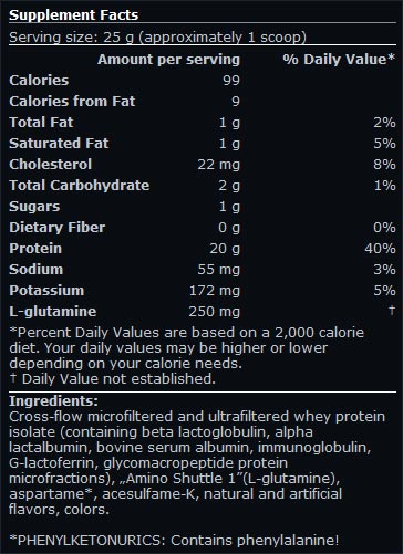 100% Whey Isolate - 2.00 kg