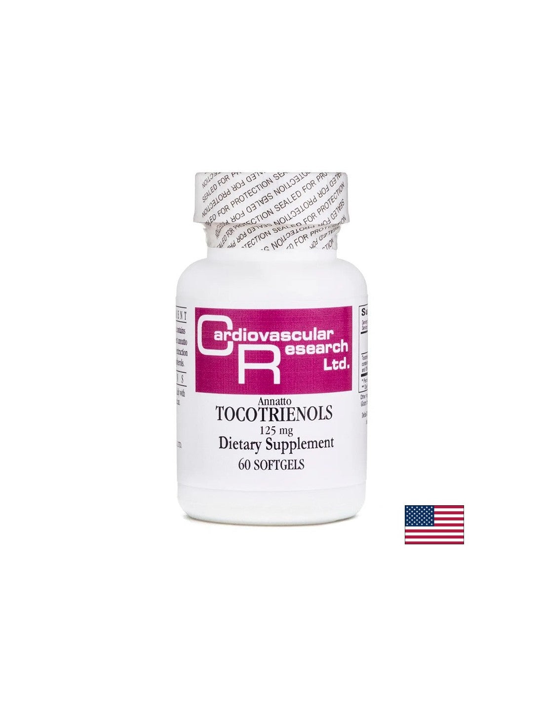 Antioxidant - Annatto Tocotrienols, 125 mg x 60 softgel capsules