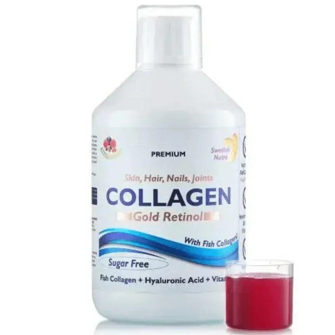 Viscollageen 12500 mg Goudretinol 500ml <tc>Swedish Nutra</tc>