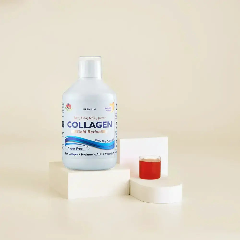 Viscollageen 12500 mg Goudretinol 500ml <tc>Swedish Nutra</tc>
