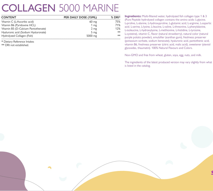 Marine Collagen 5,000mg - 500 ml bottle