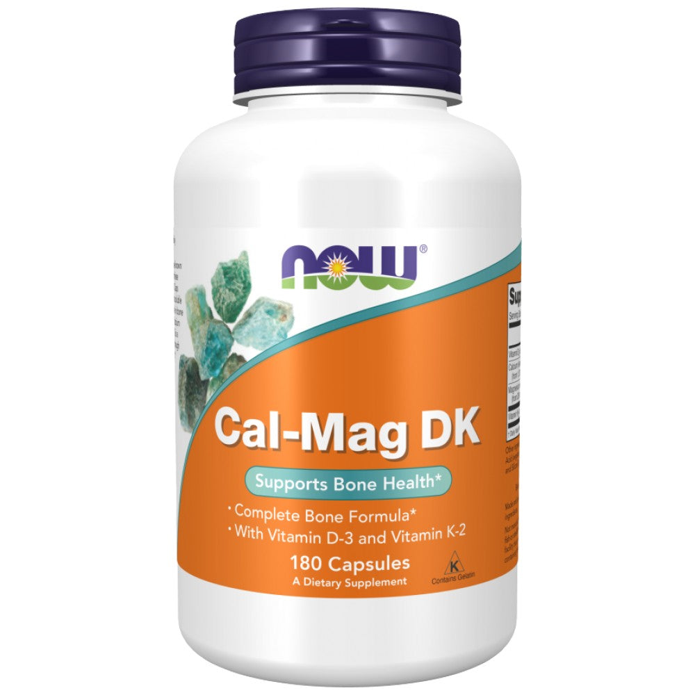 Cal-Mag DK | Calcium, Magnesium, Vitamin D3 + K2 - 180 капсули