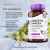 Quercetin Complex with Bromelain 120 VCaps. Nutravita - Feel You