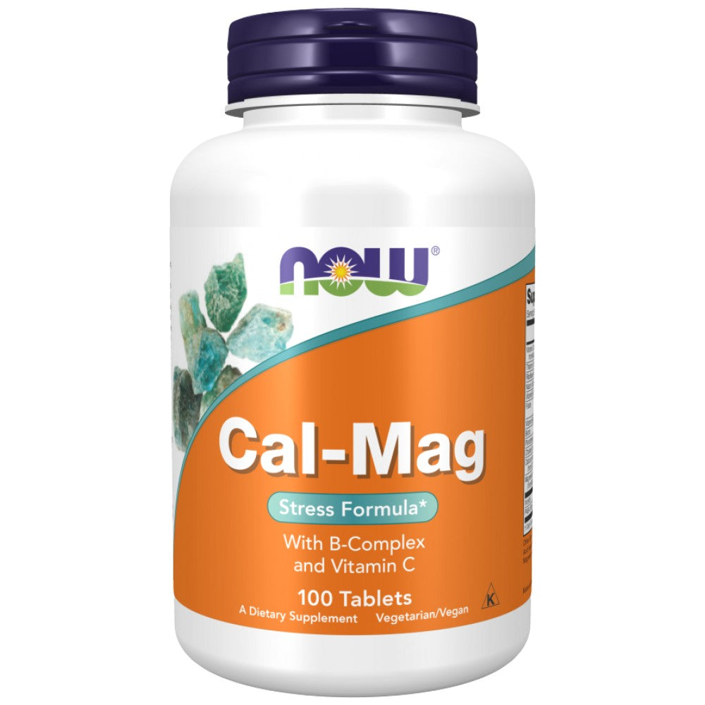 „Cal-MAG“ su B kompleksu ir vitaminu C | Streso formulė - 100 tablečių