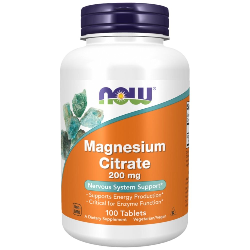 Magnesium Citrate 200 mg - 100 Таблетки