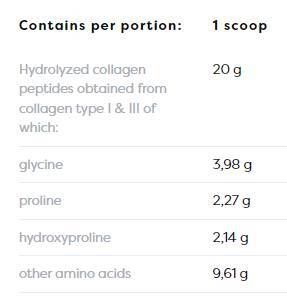 Collagen Hydrolyzed Peptids | Type I & III - 600 grams