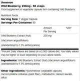 Wilde Blueberry 250 mg 90 Kapselen