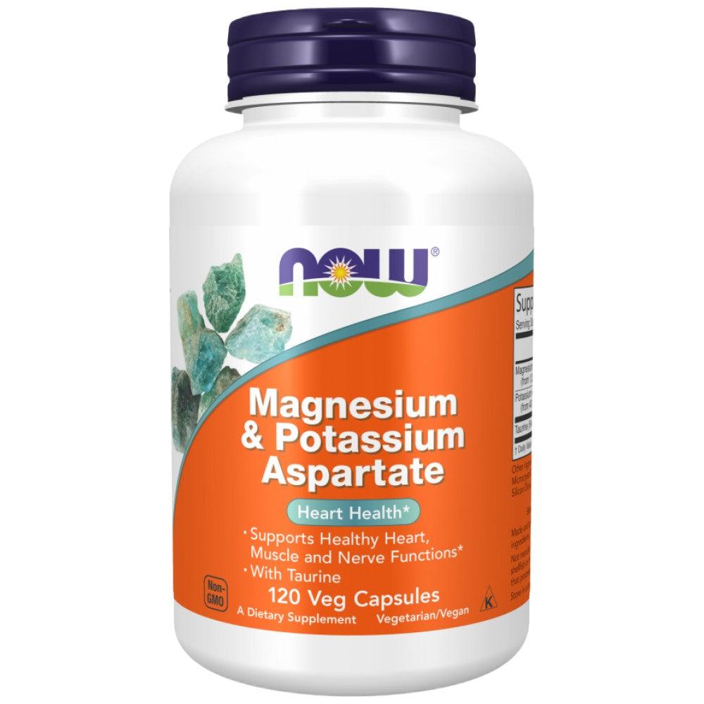 Magnesium & Potassium Aspartate - 120 capsules