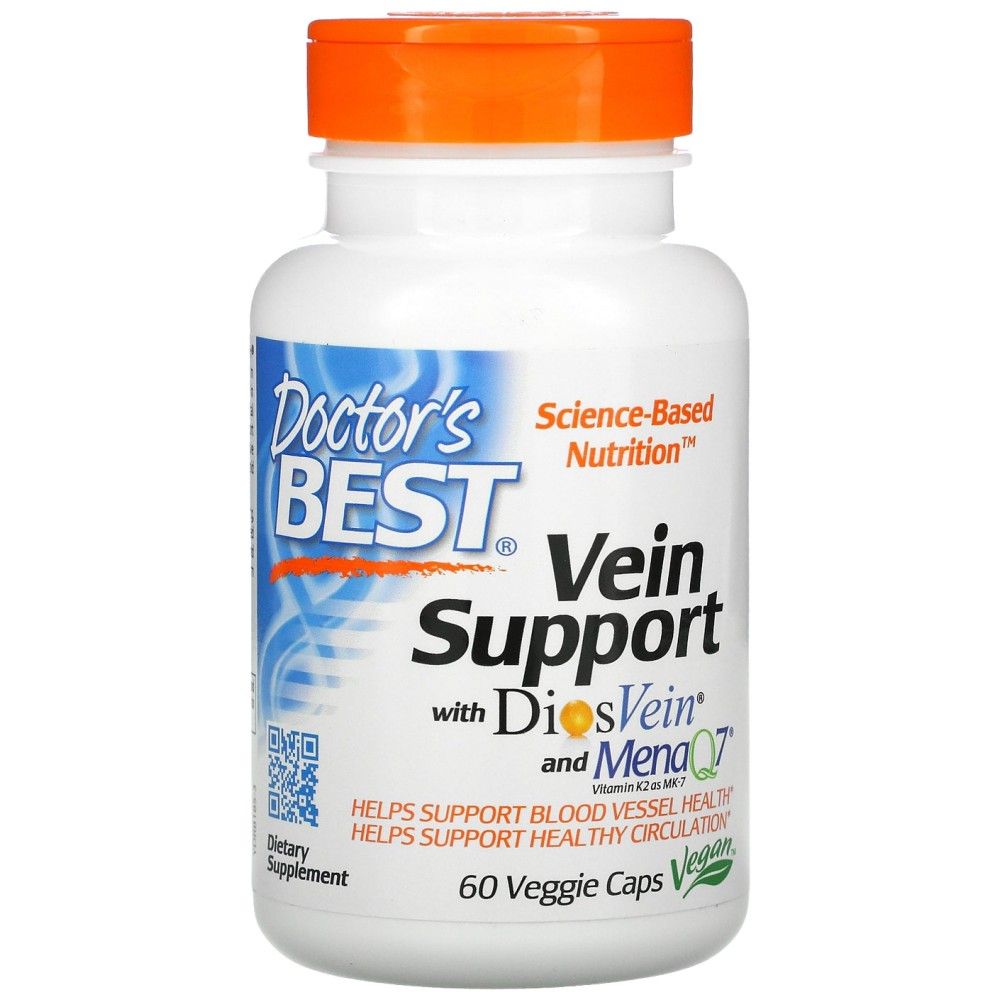 Best Vein Support Featuring Diosvein - 60 capsules