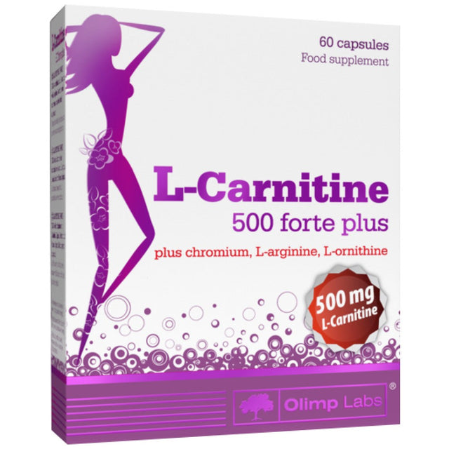 L-CARNITINE 500 FORTE PLUS 60 капсули - Feel You