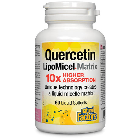 Quercetin 250 mg LipoMicel Matrix - 30 Гел капсули - Feel You