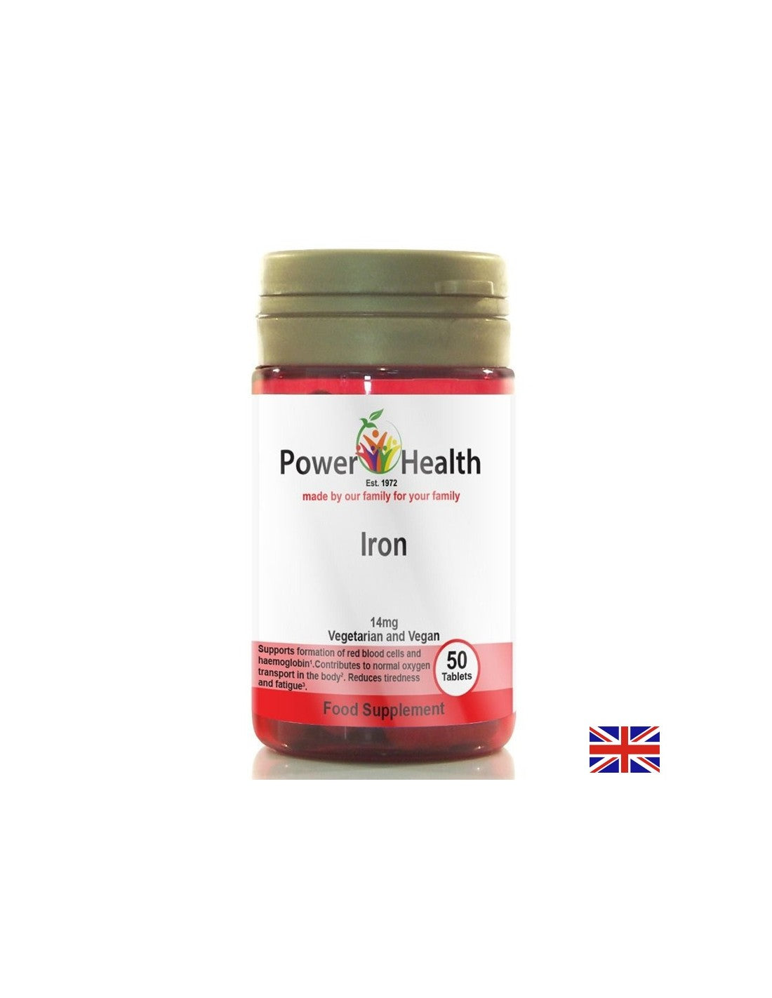 Anemia - Iron (fumarate), 14 mg x 50 tablets