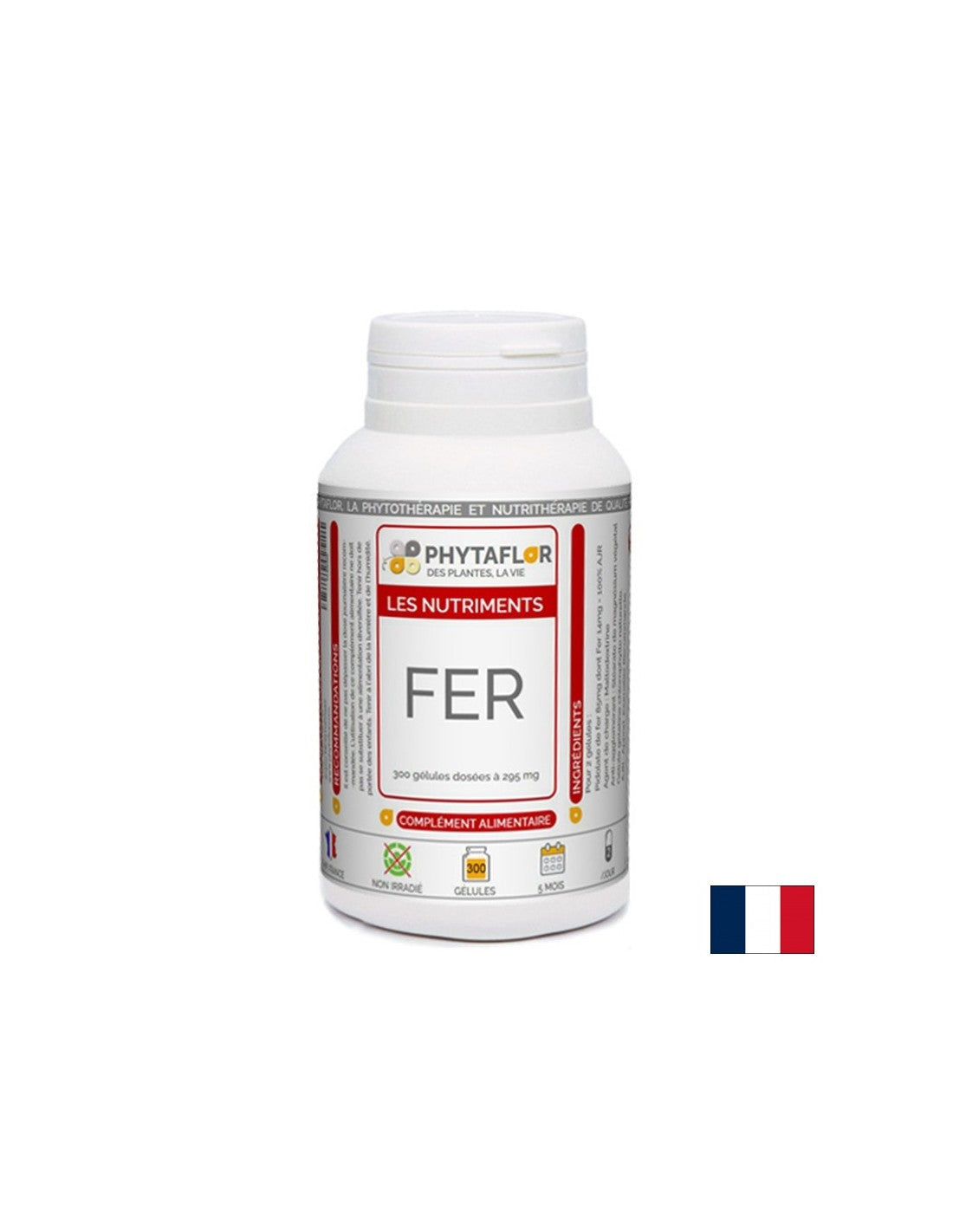 Anemia: hierro (pidolato), 14 mg x 50 cápsulas