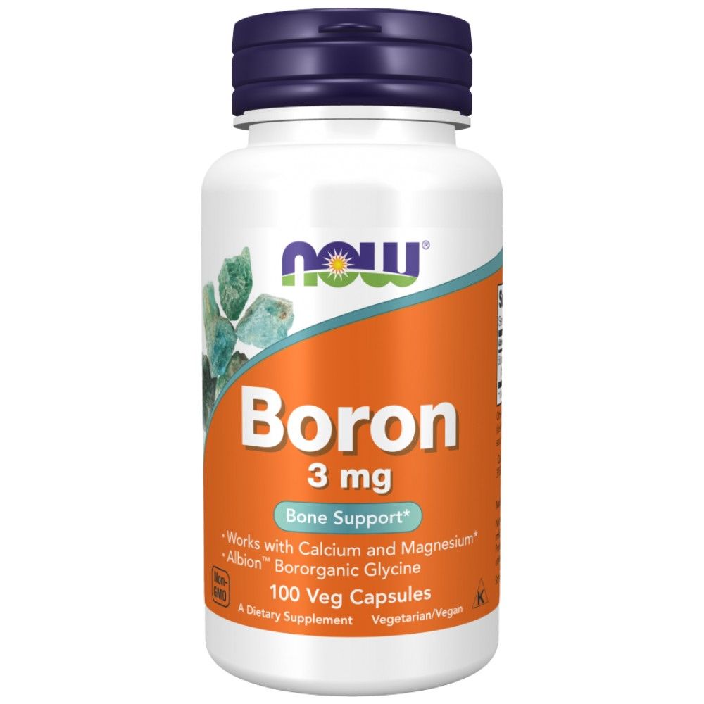 „Boron 3 Mg“ - 100 kapsulių