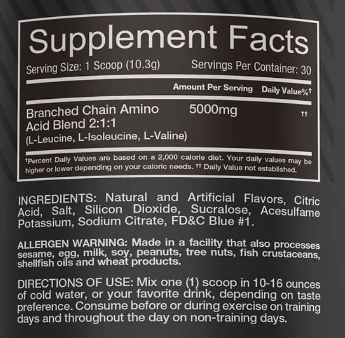 BCAA JUICE | Hydration and Recovery 300 grams