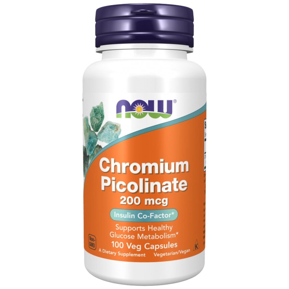 Chromium picolinate 200 mcg - 100 cápsulas