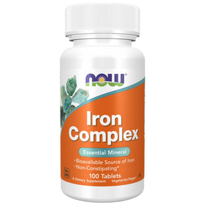 Iron Complex - 100 Tablets - Nutra Best Europe