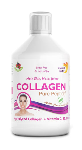 Beef Collagen 5,000 mg with hyaluronic acid 5 mg - 500 ml - Nutra Best Europe