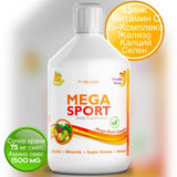 Mega Sport - Vitamins + Minerals + Collagen 1497 mg / 500 ml /
