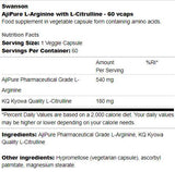 Ajipure l-aargininin mat l-citrinine 60 Kapselen