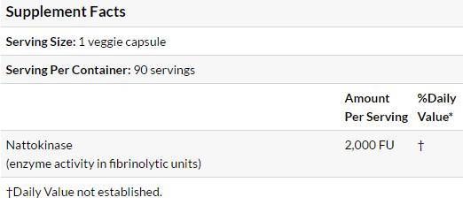 BEST Nattokinase 2.000 FU - 270 capsule