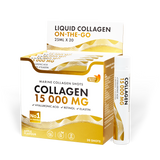 Fish Collagen 15,000 mg with Retinol, Elastin and Hyaluronic Acid - 20 x 25 ml
