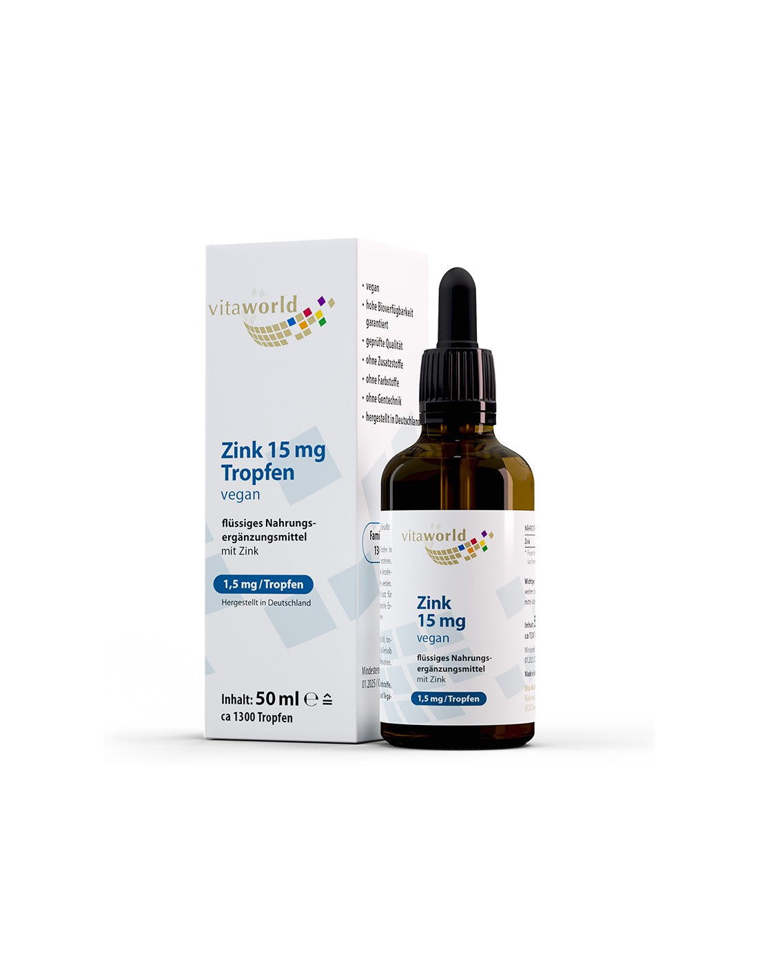 Immunity - Zinc, 15 mg x 50 ml drops