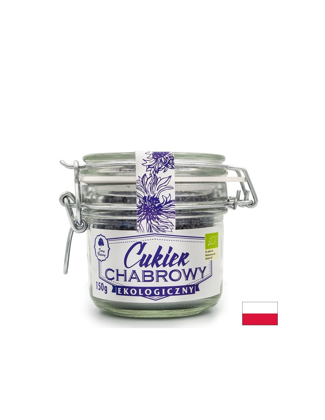 Cane sugar with cornflower - Bio, 150 g