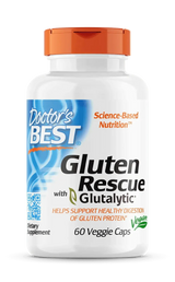 Gluten Rescue - подпомага разграждането на глутена, капсули х 60 Doctor's Best - Feel You